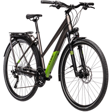 Bicicleta de viaje CUBE KATHMANDU SL TRAPEZ Mujer Verde 2021 0